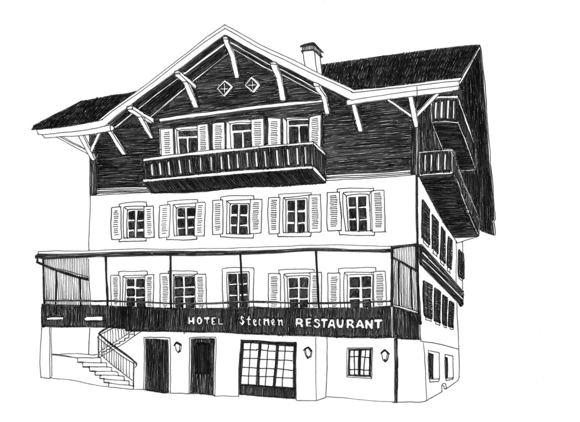 Hotel Sternen Lenk Exteriér fotografie